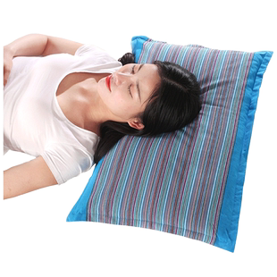 单人荞麦枕头全荞麦壳枕头枕芯颈枕荞麦皮枕儿童成人家纺荞麦枕