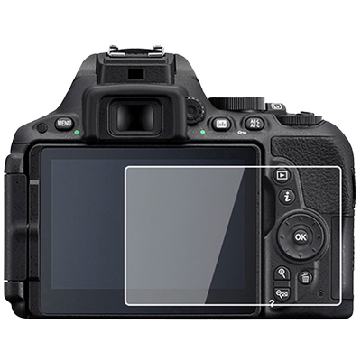 JJC适用尼康ZR钢化膜D5300 D5600 D5500贴膜COOLPIX P1000 P950相机屏幕保护膜 高清防刮防爆硬膜 微单反配件