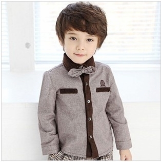 Chemise garcon à manche longue - Ref 2078908 Image 1