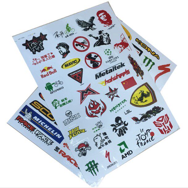 Autocollant pour vélo - Ref 2286015 Image 1