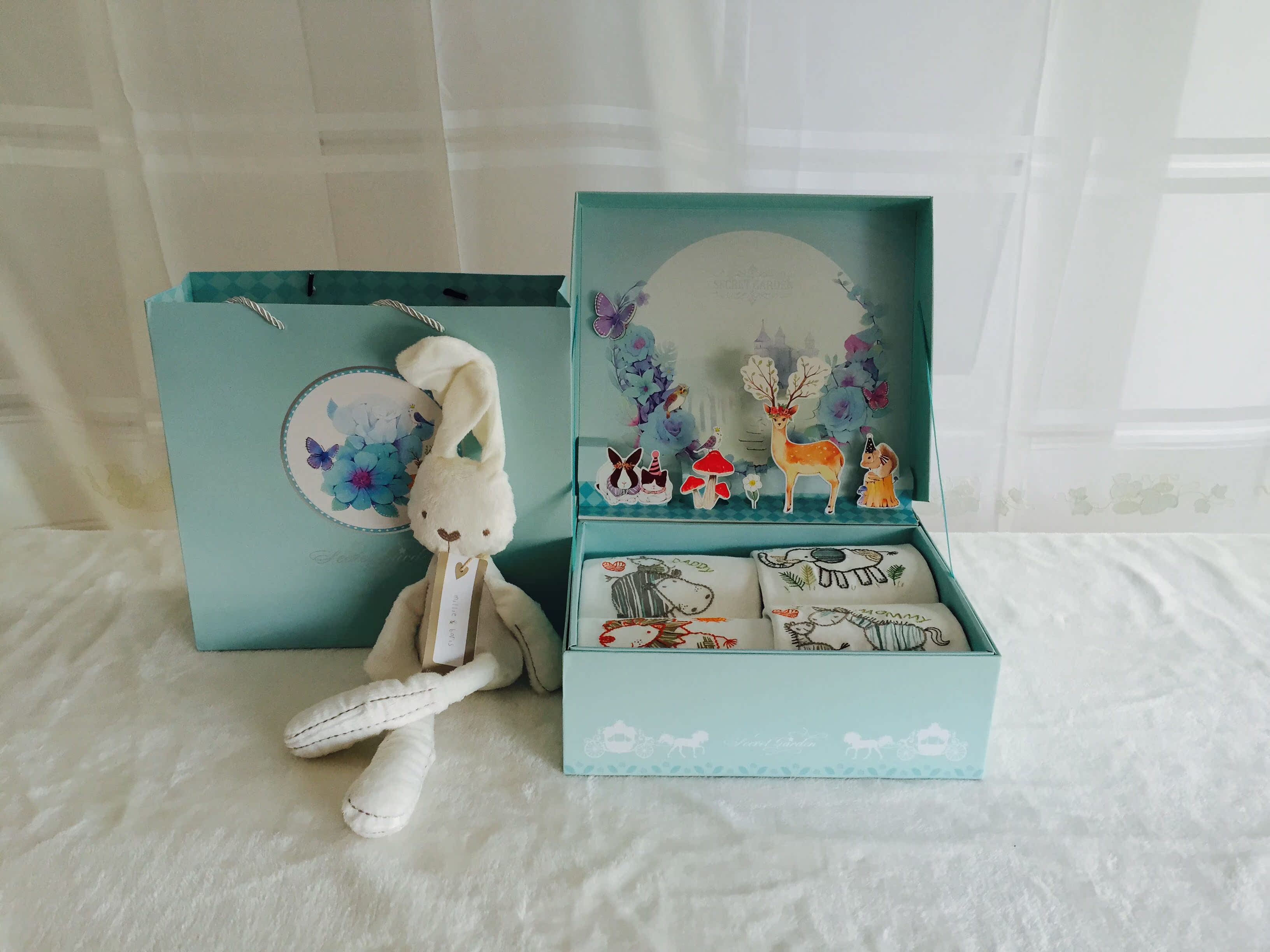 Coffret cadeau pour bébé en coton - Ref 1976790 Image 3