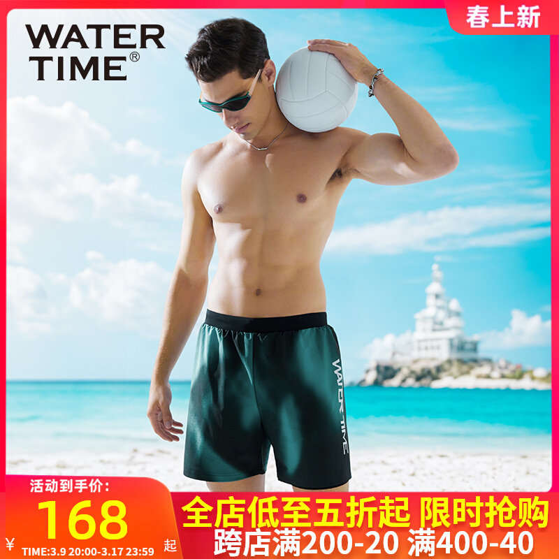 đồ bơi nam Quần bơi WATERTIME nam hai lớp nhanh khô thoáng khí quần bơi nam suối nước nóng quần bơi nam shop bán đồ bơi nam shop đồ bơi nam