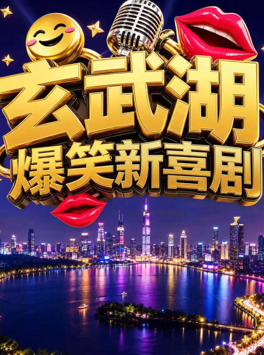 玄武湖新喜剧｜每天3点和9点｜喜剧部落精品场｜场场爆满｜轻松解压