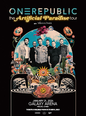 中国澳门OneRepublic The Artificial Paradise Tour