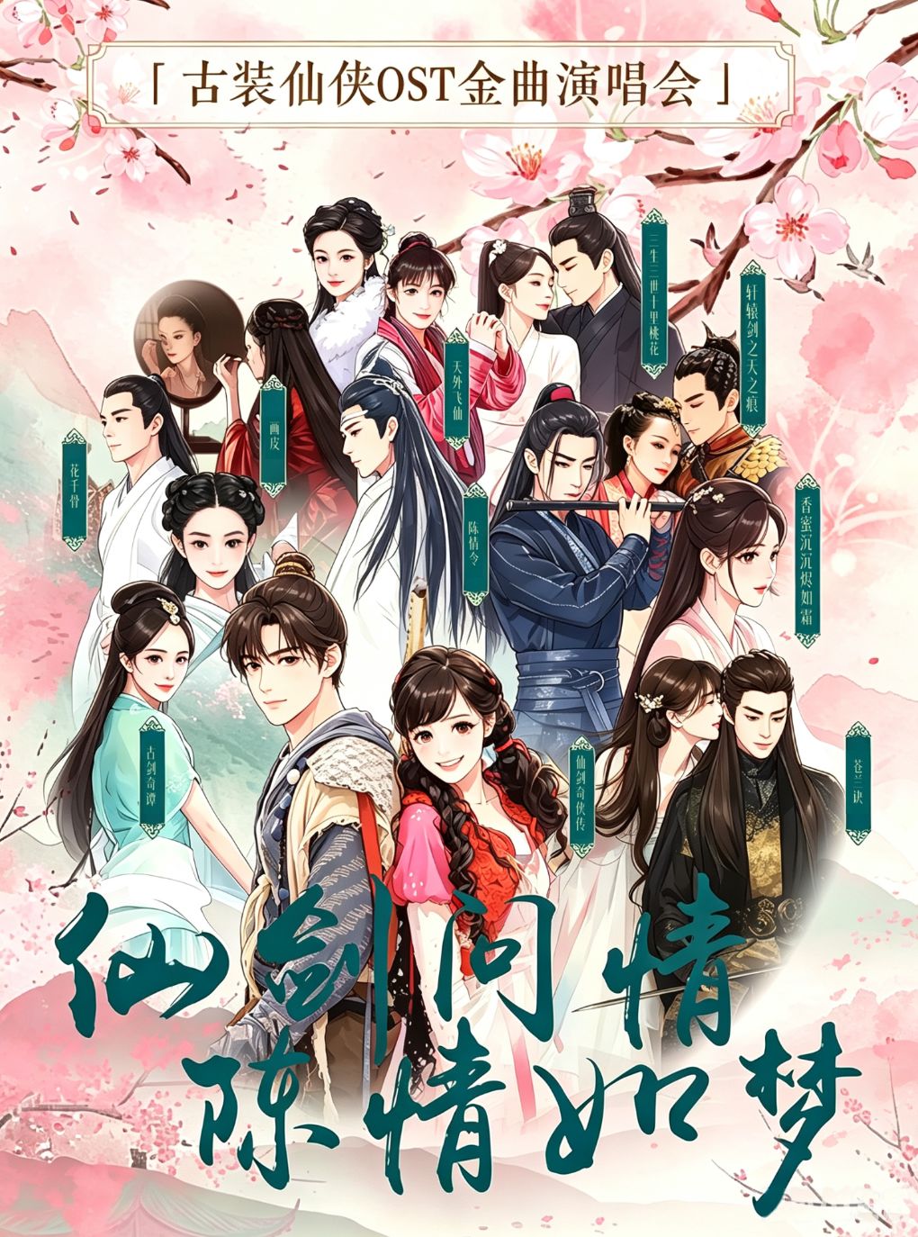 活动封面-仙剑问情·陈情如梦-古装仙侠OST演唱会