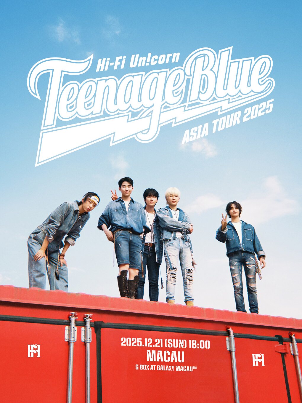 中国澳门Hi-Fi Un!corn ASIA Tour 2025 “Teenage Blue” in Macau