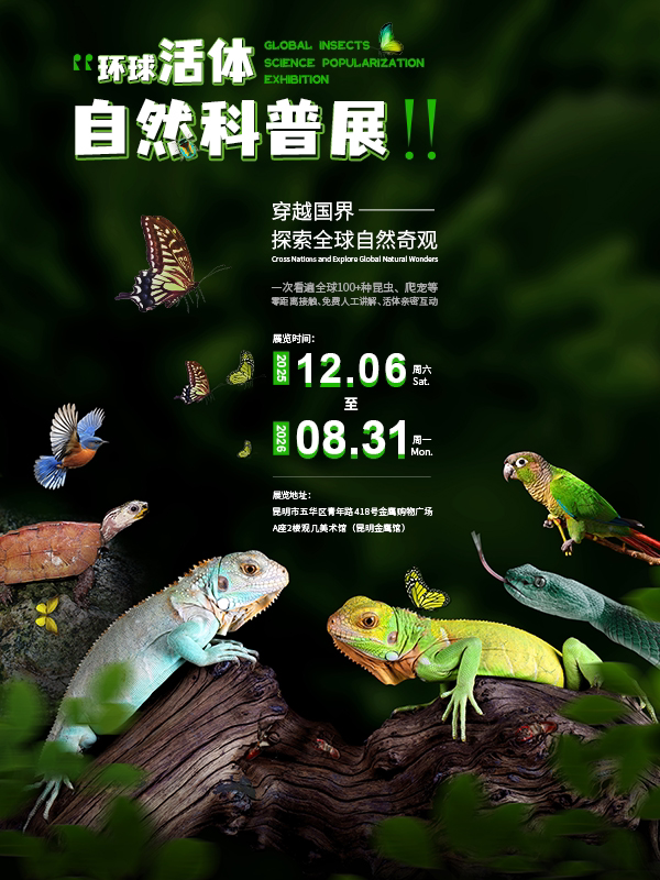 环球活体自然科普展（昆明金鹰馆）