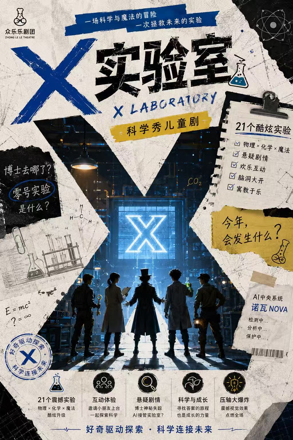 儿童剧《X实验室》