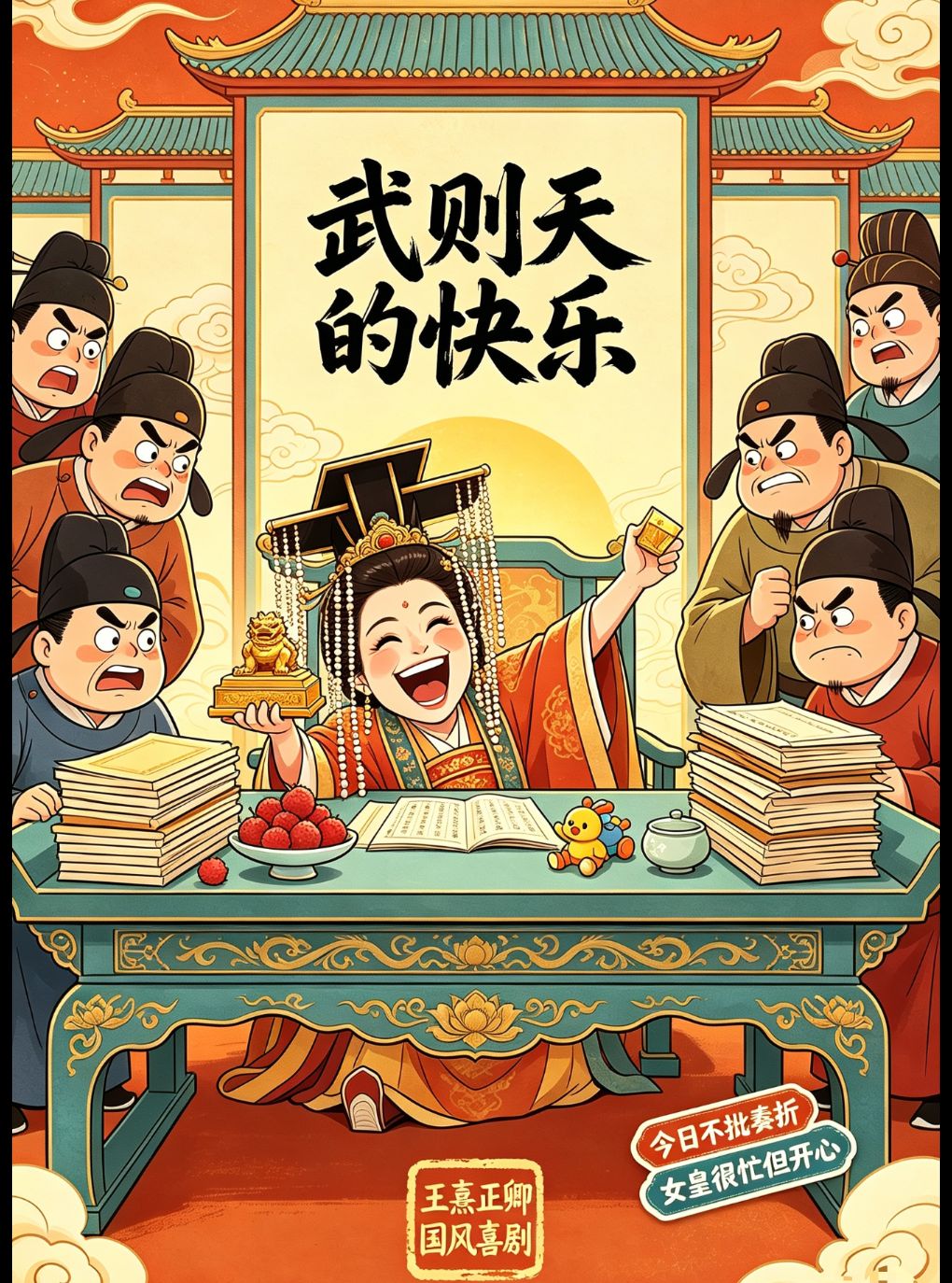 2026科科小剧场秋冬演出季 国风喜剧评书《武则天的…