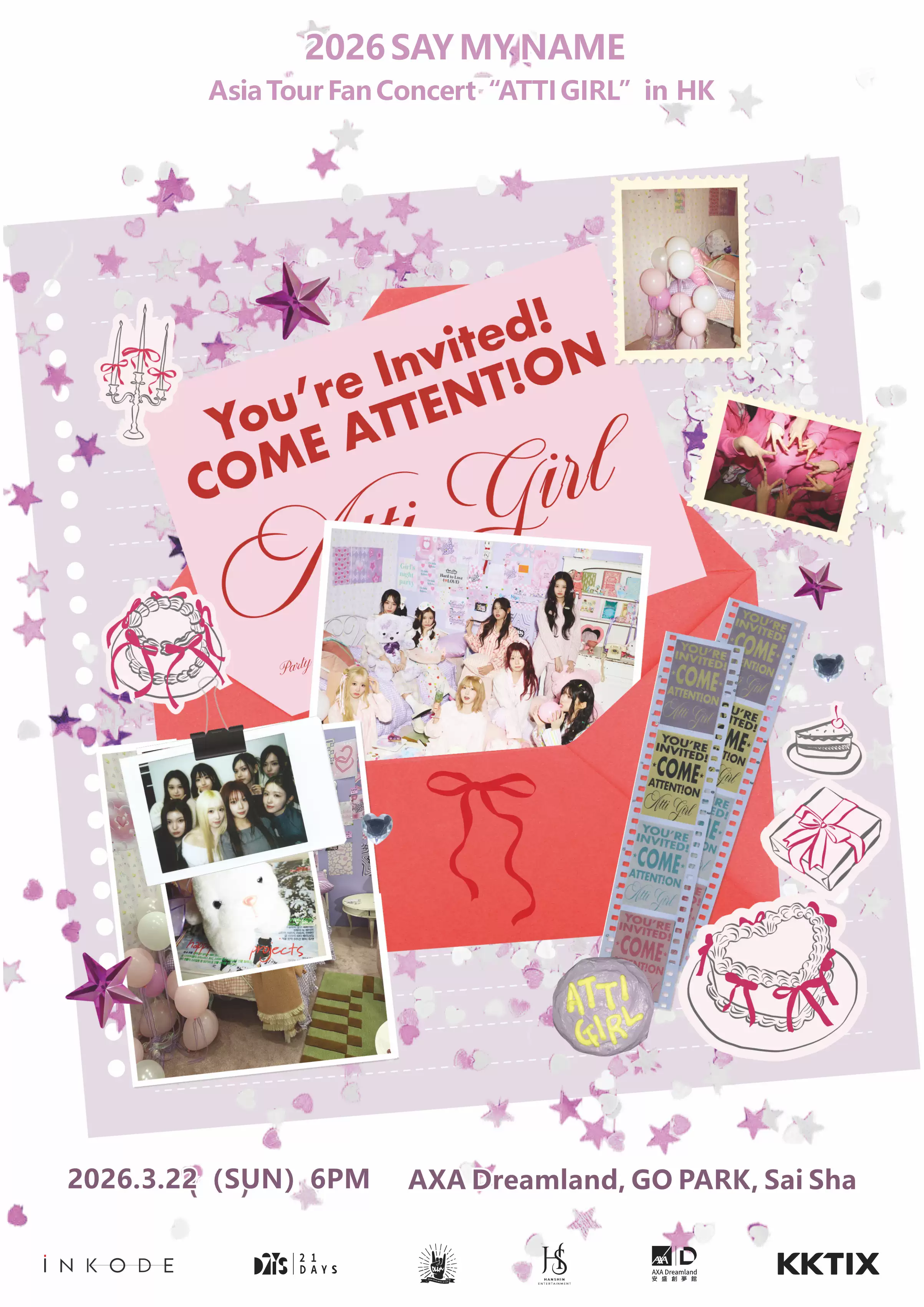 2026 SAY MY NAME Asia Tour Concert “ATTIGIRL” in HK