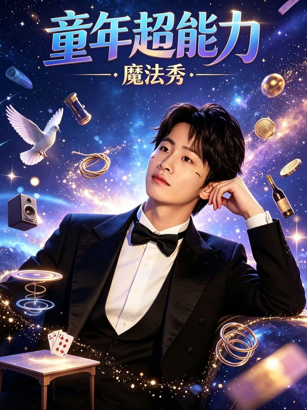 沉浸式亲子魔术秀《童年超能力之时光魔法》