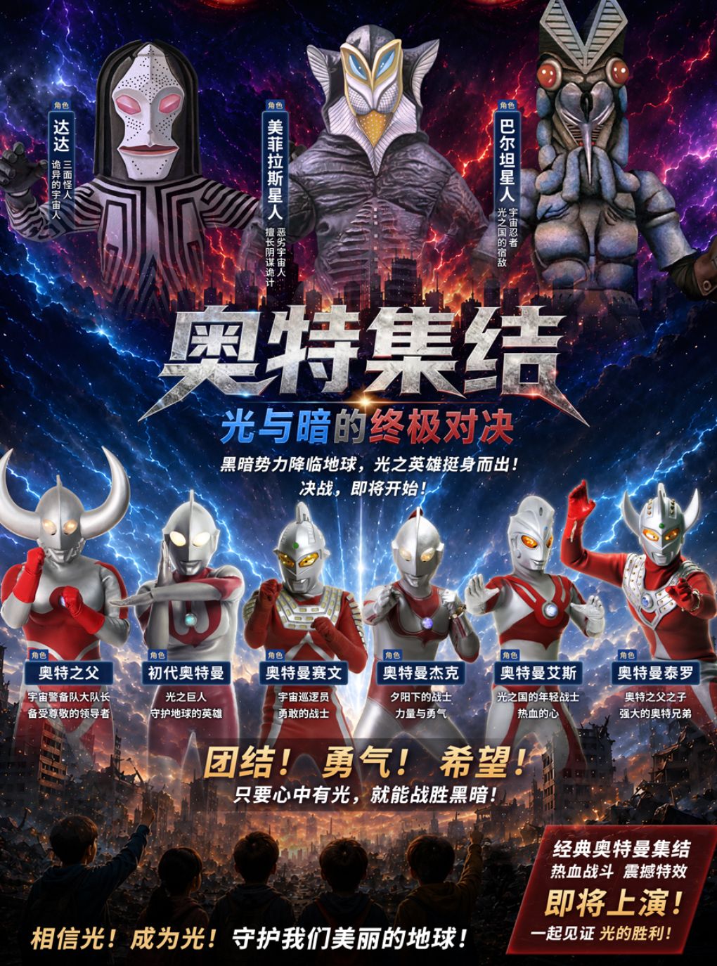 【呼和浩特】呼和浩特站——《奥特集结·光与暗的终极对决》