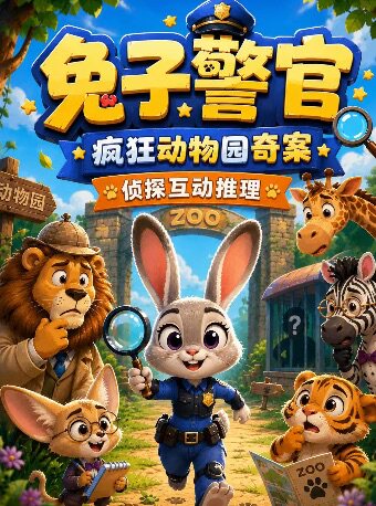 热门活动-【成都】【成都】3-12岁沉浸式互动亲子话剧｜【疯狂动物园奇案】周末场｜寓教于乐｜爆笑不停