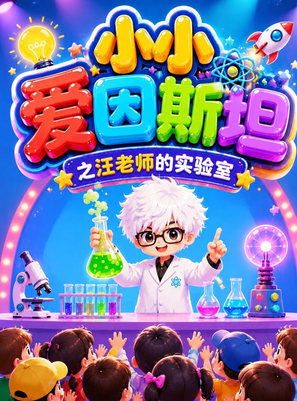 沉浸式亲子互动儿童剧《汪老师的实验室》!亲手实验…