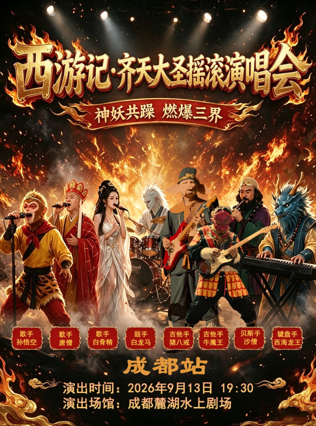 【成都】西游记·齐天大圣摇滚演唱会