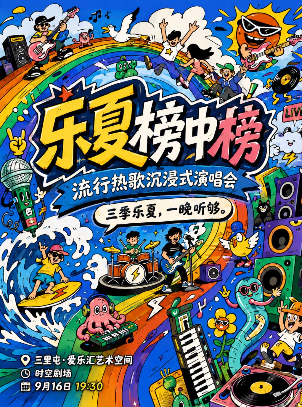“乐夏”榜中榜·流行热歌沉浸式演唱会