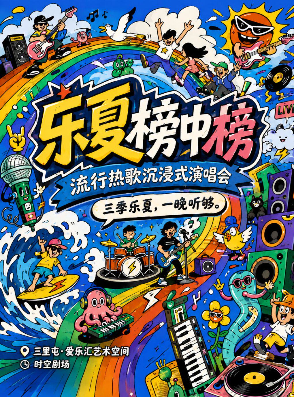 “乐夏”榜中榜·流行热歌沉浸式演唱会