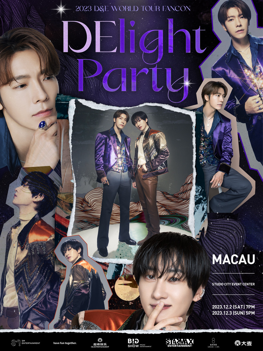 中国澳门2023 D&E WORLD TOUR FANCON - [DElight Party] IN MACAU
