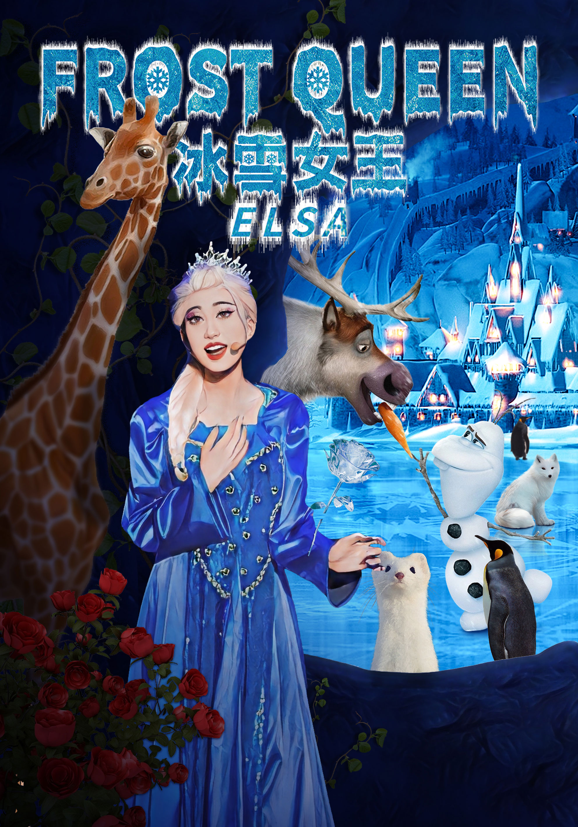 温州儿童舞台剧《冰雪奇缘之冰雪女王》龙湾站