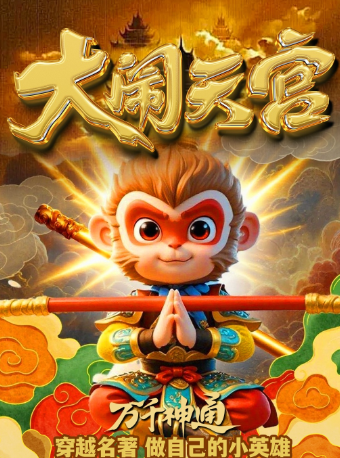热门活动-【北京】2026西直门必看 | 儿童互动喜剧《西游记孙悟空之齐天大圣大闹天宫》童年印记 | 陪伴首选