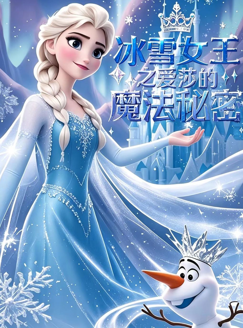 大型沉浸式亲子互动魔法剧《冰雪女王之爱莎的魔法…