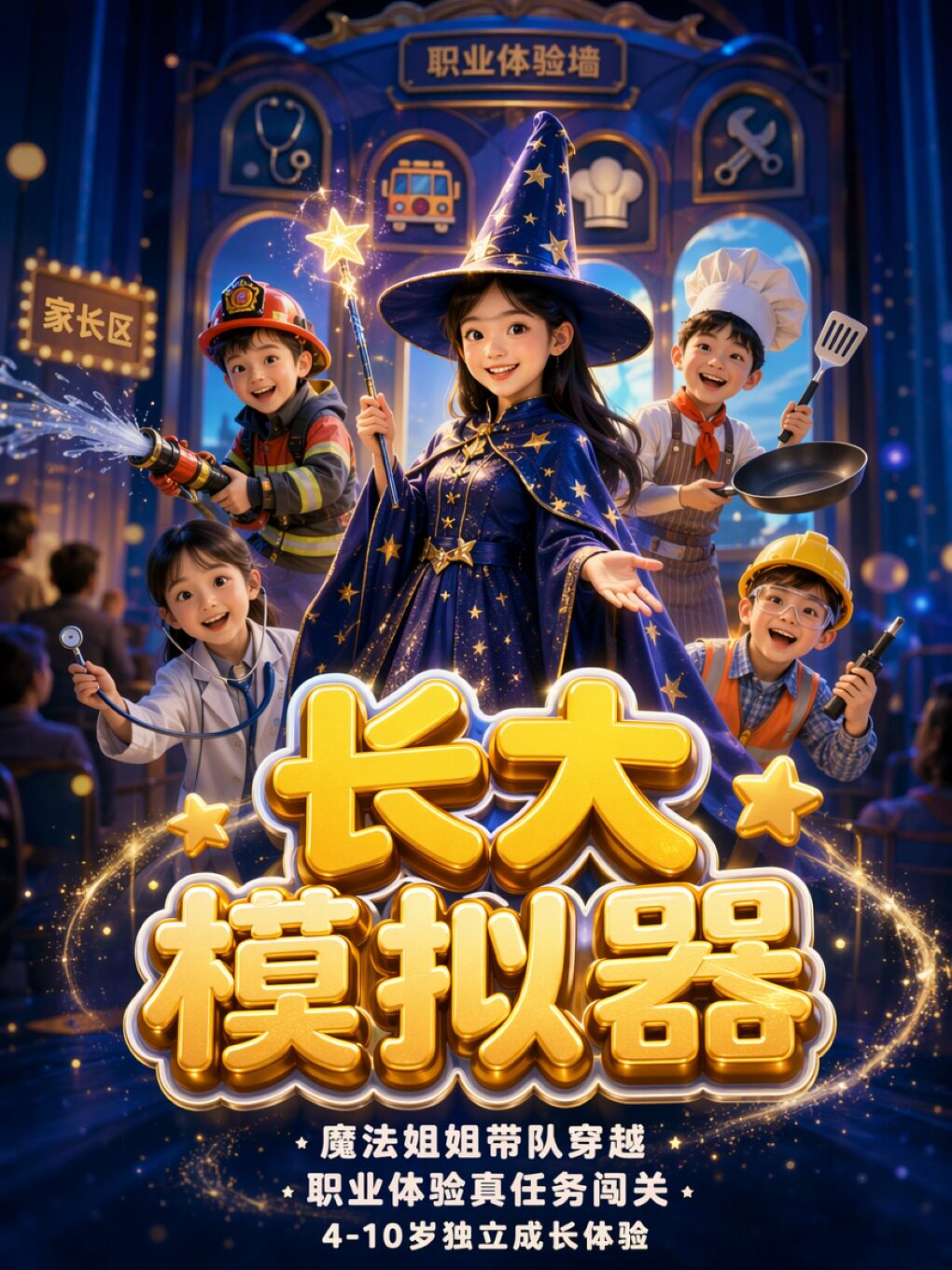 【北京】蓝色港湾 沉浸式启蒙儿童剧《长大模拟器》购票就送超大玩具 | 穿越时光变身大人 | 超值启蒙成长课