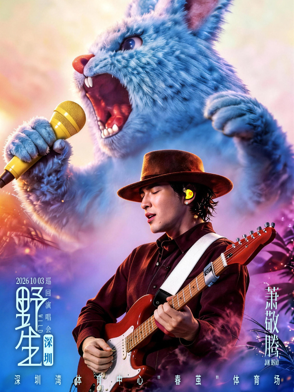 萧敬腾2026野生巡回演唱会-深圳站