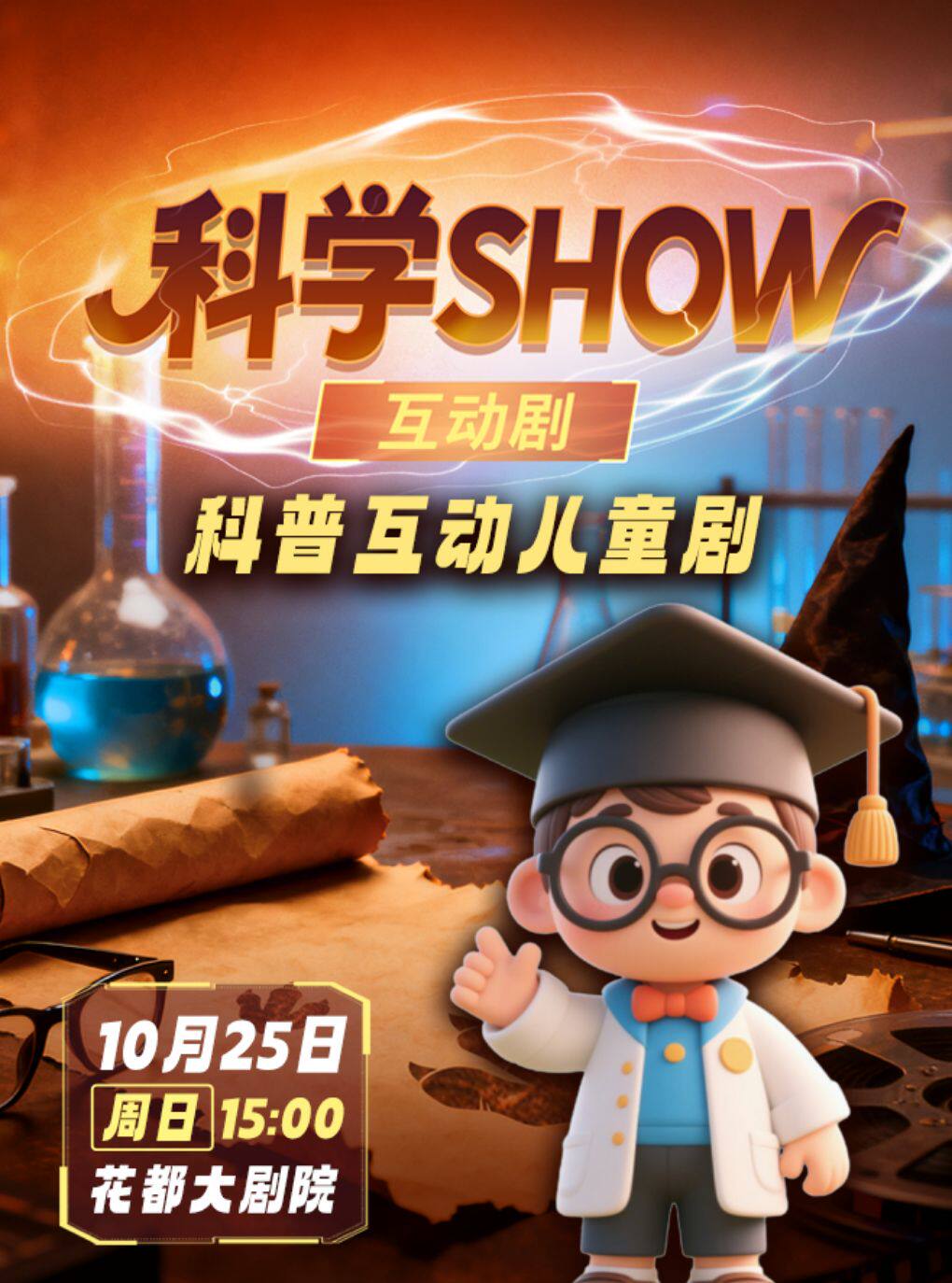 互动儿童剧《科学SHOW》