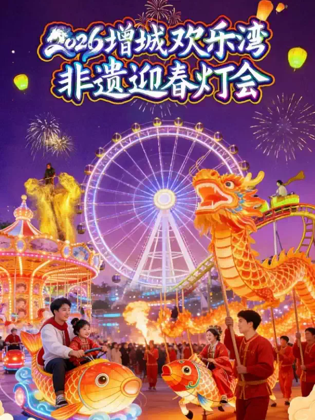 2026增城欢乐湾非遗迎春灯会