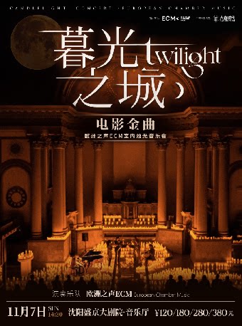 【沈阳】《暮光之城》电影金曲烛光音乐会