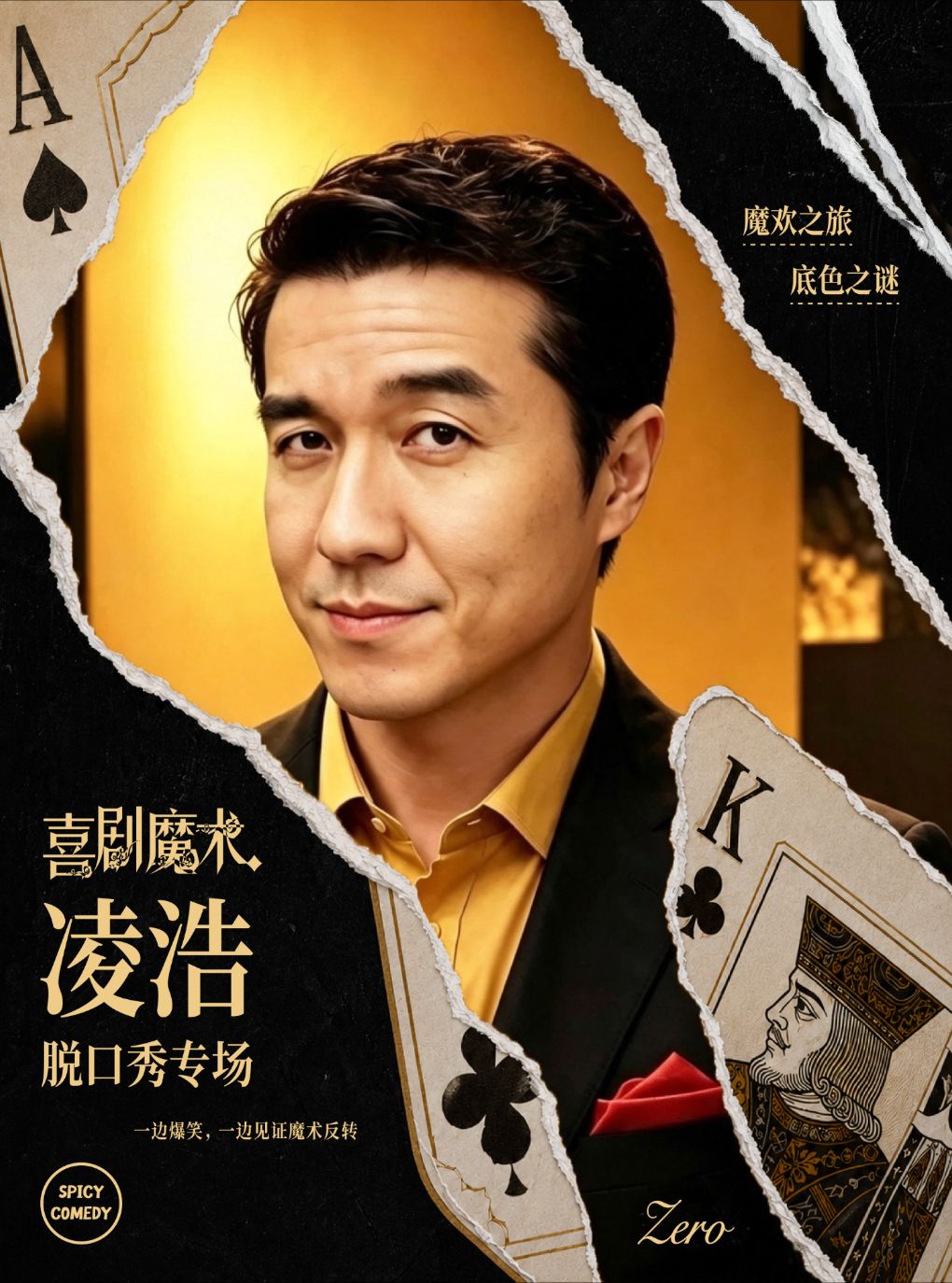 凌浩 喜剧魔术专场二部曲《魔欢之旅》&《底色之谜…