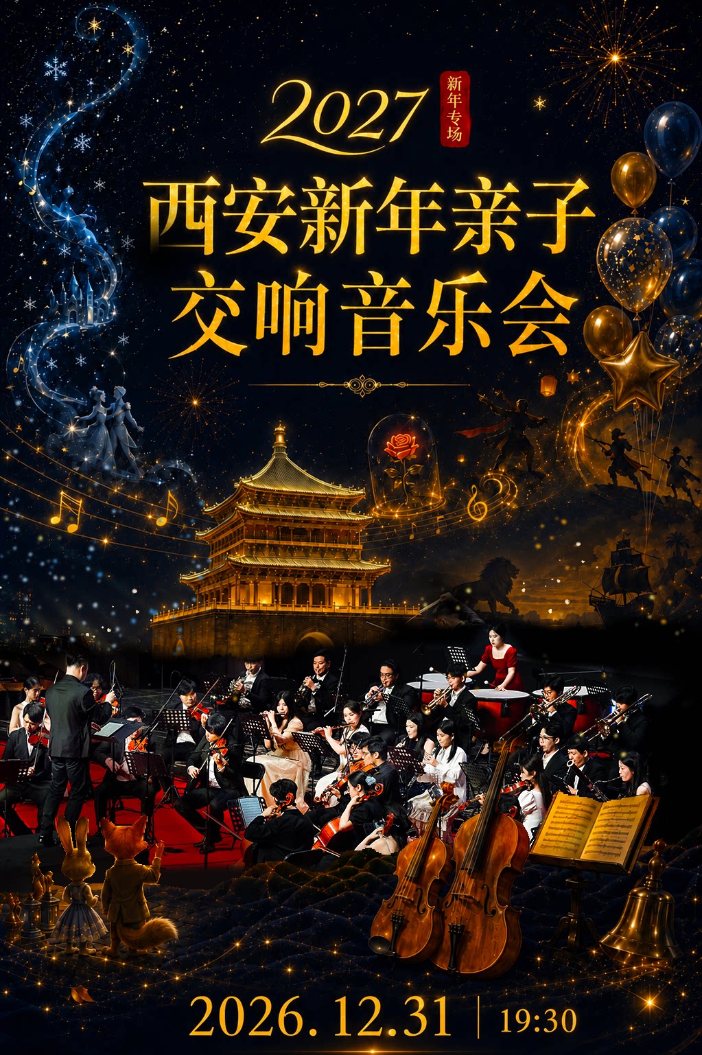 【西安】【跨年场】2027西安新年亲子交响音乐会