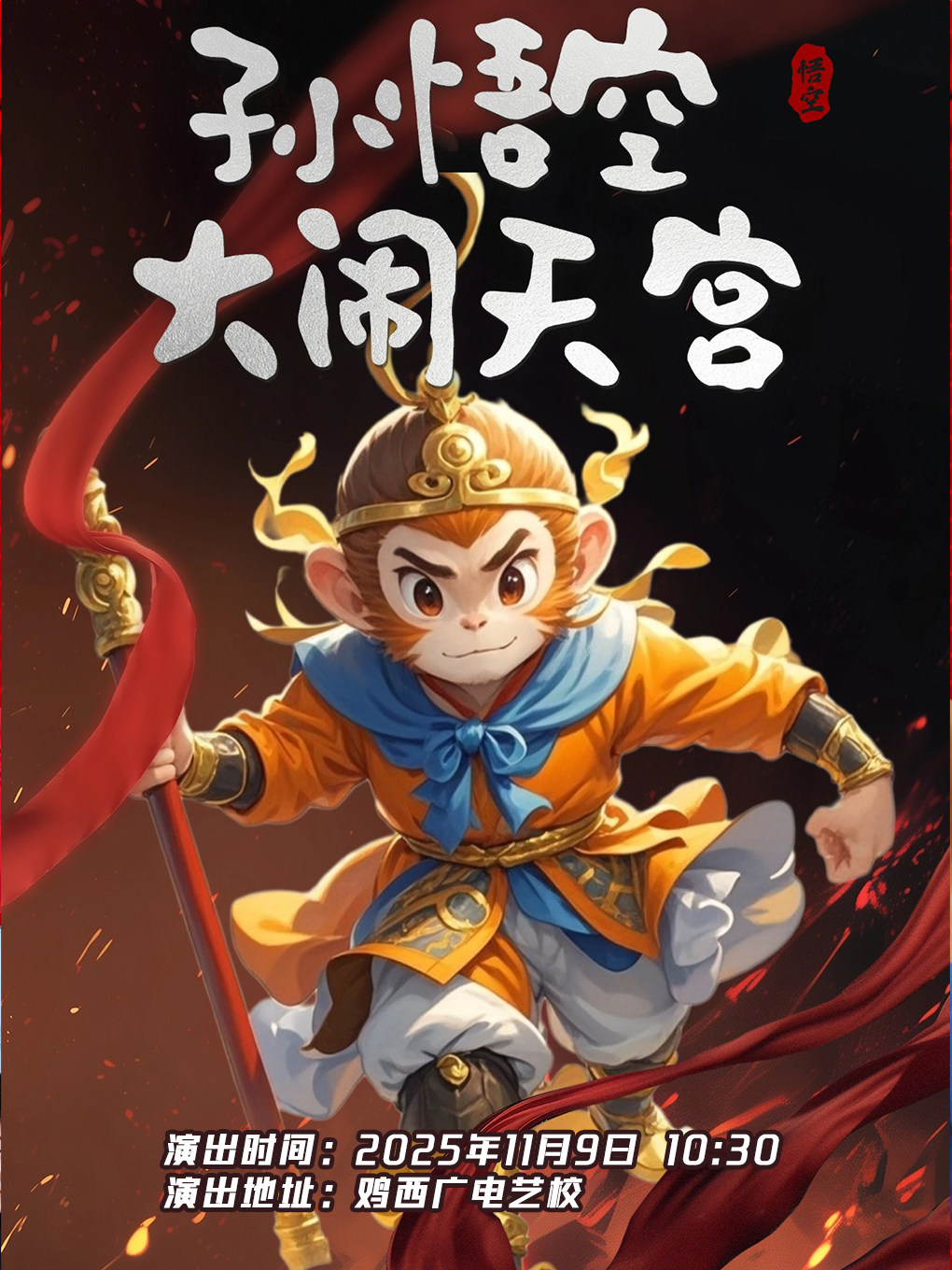 鸡西《孙悟空大闹天宫》