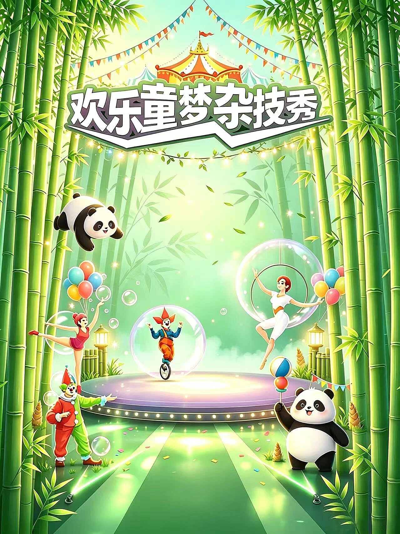 【成都】欢乐童梦杂技秀