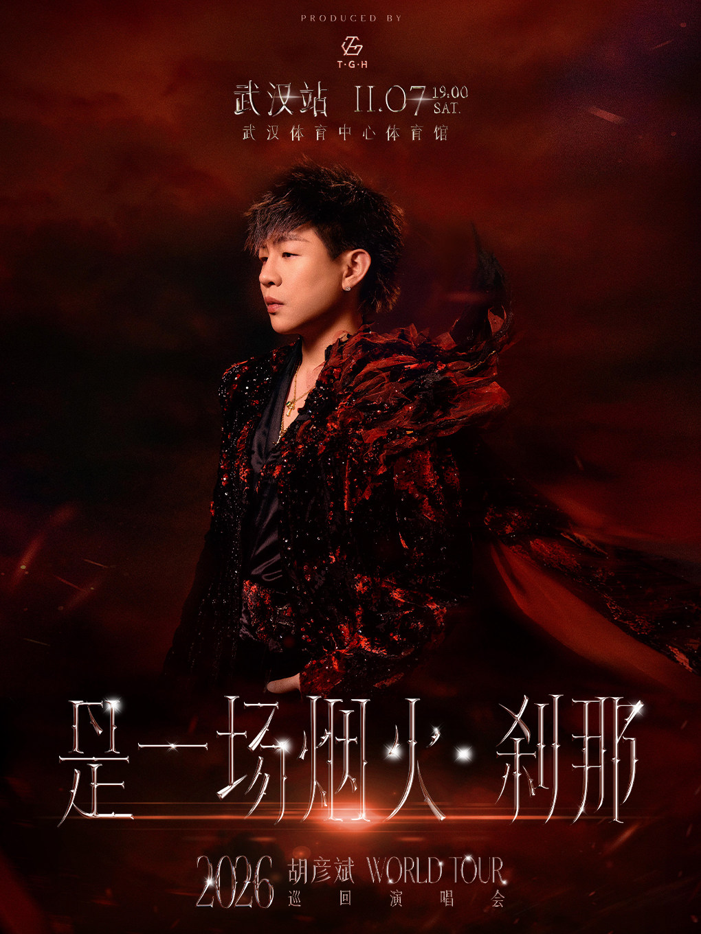 【武汉】胡彦斌「是一场烟火·刹那」2026巡回演唱会-武汉站