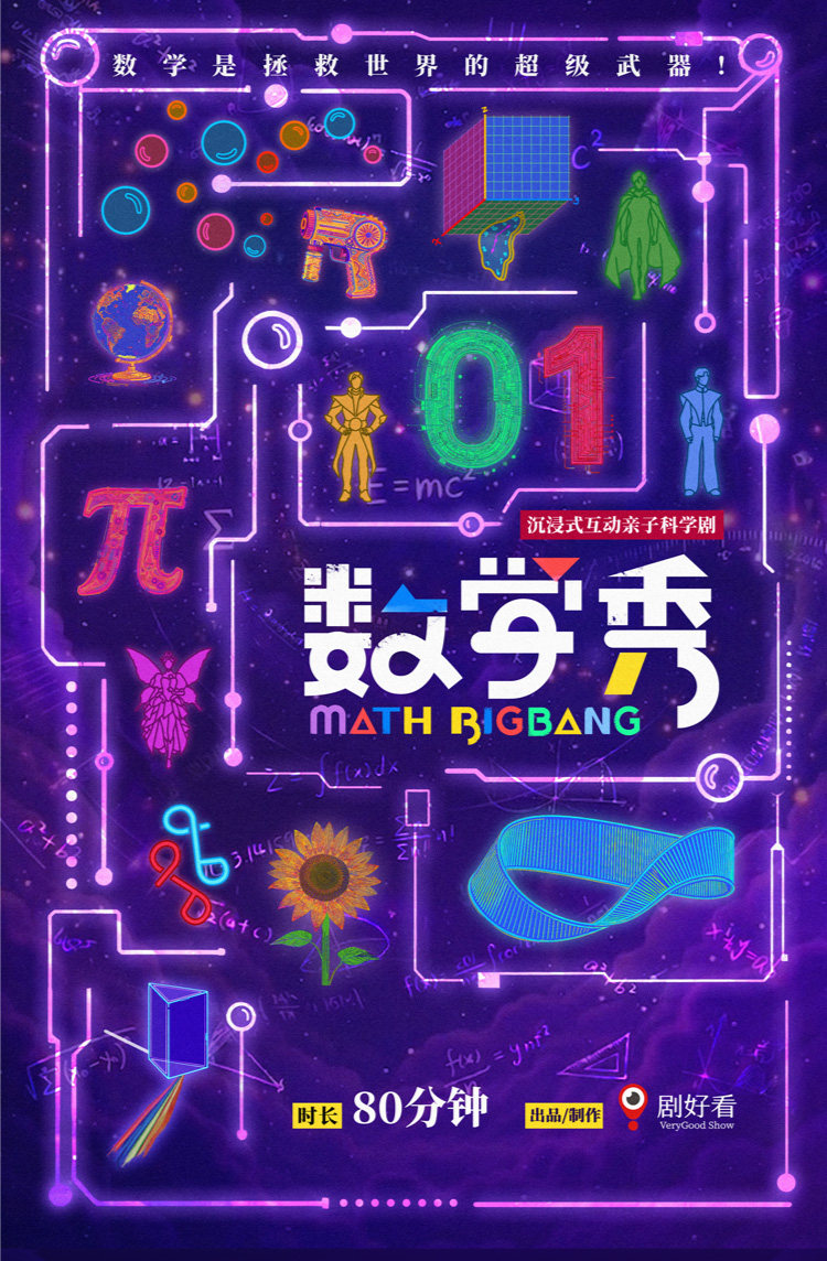 【沈阳】沉浸式互动亲子科学剧《数学秀》