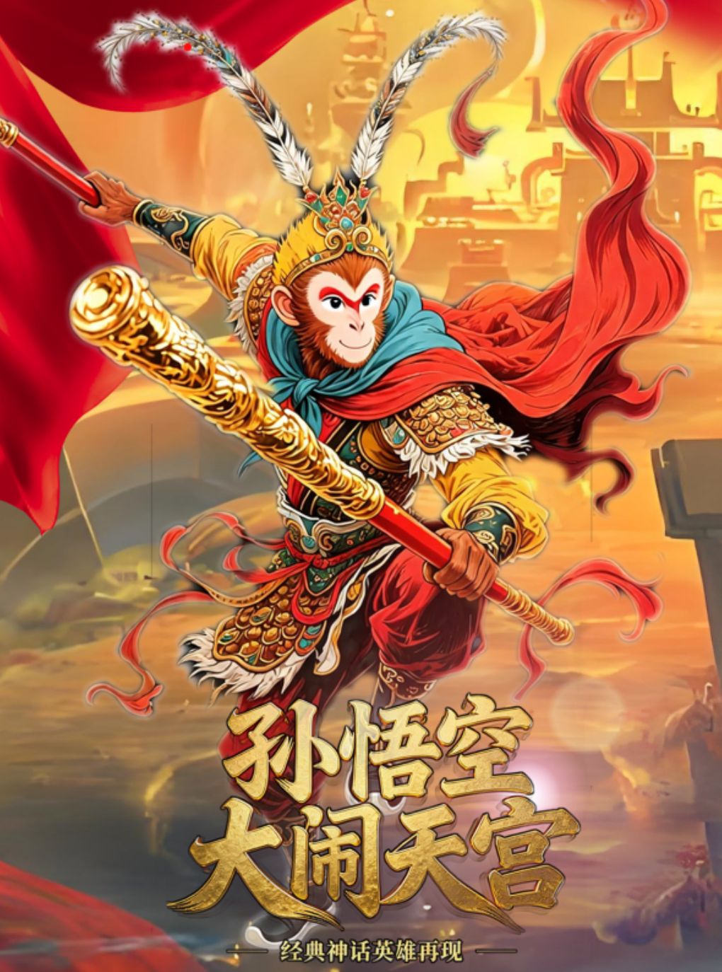【九江】11月28日正版版权大型儿童魔幻剧《大闹天宫》九江文化艺术中心