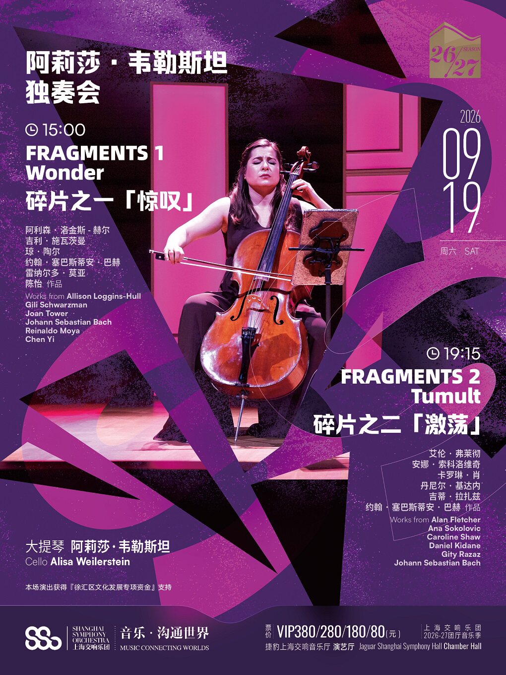 碎片之一：阿莉莎·韦勒斯坦独奏会