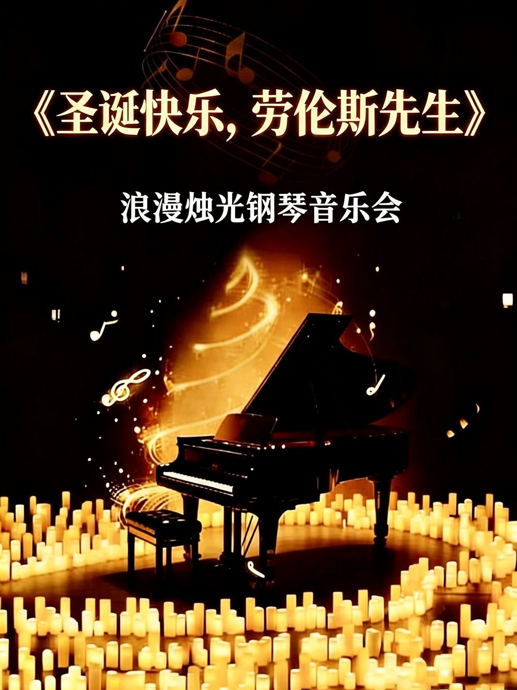 《圣诞快乐，劳伦斯先生&末代皇帝》浪漫烛光钢琴音…