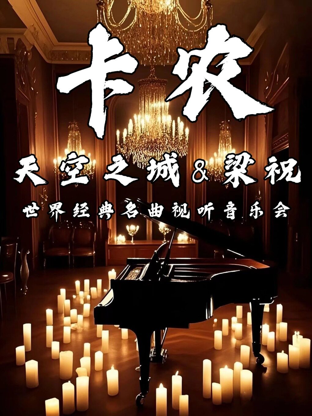 【早鸟特惠】浪漫七夕《梁祝&卡农》中外经典传世名曲音乐会深圳站
