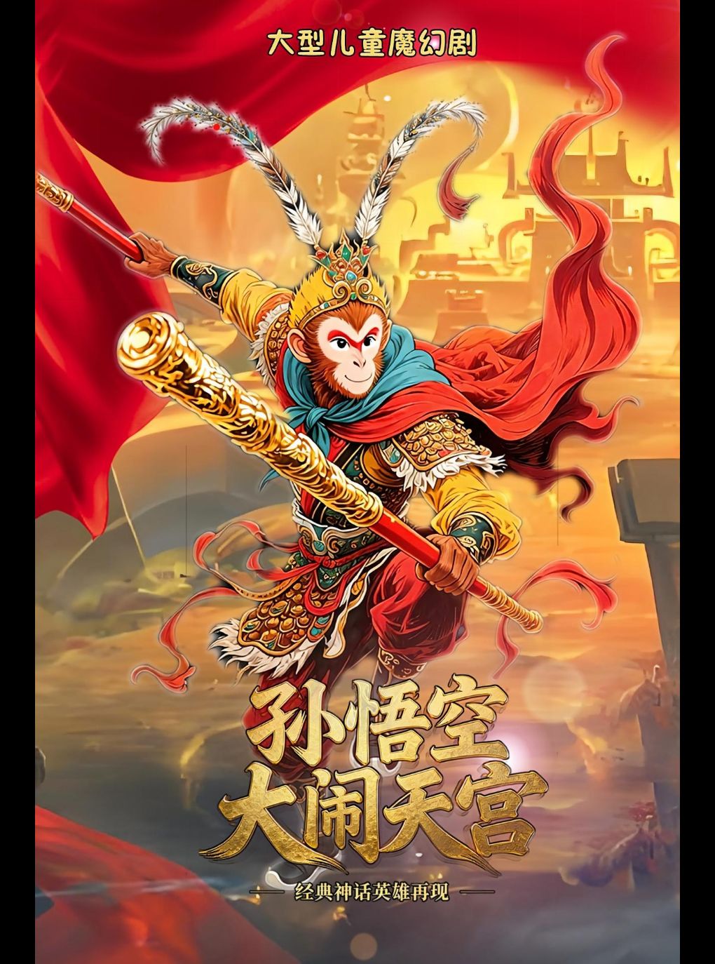 正版版权大型儿童魔幻剧《大闹天宫》