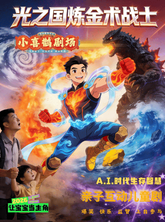 热门活动-【北京】小喜鹊剧场儿童剧《光之国炼金术战士》