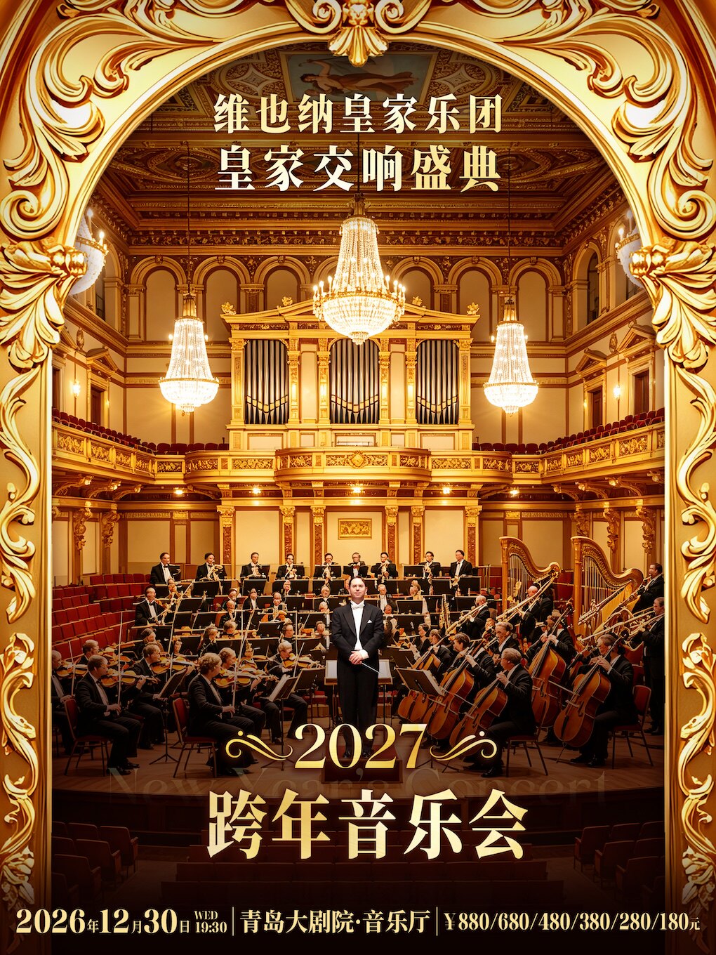 【青岛】献礼2027中国年·维也纳皇家乐团2027新年音乐会