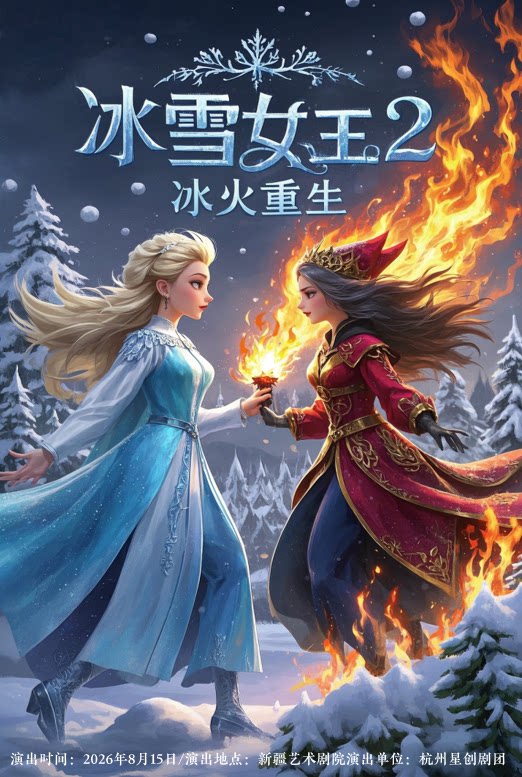 儿童剧《冰雪女王2冰火重生》