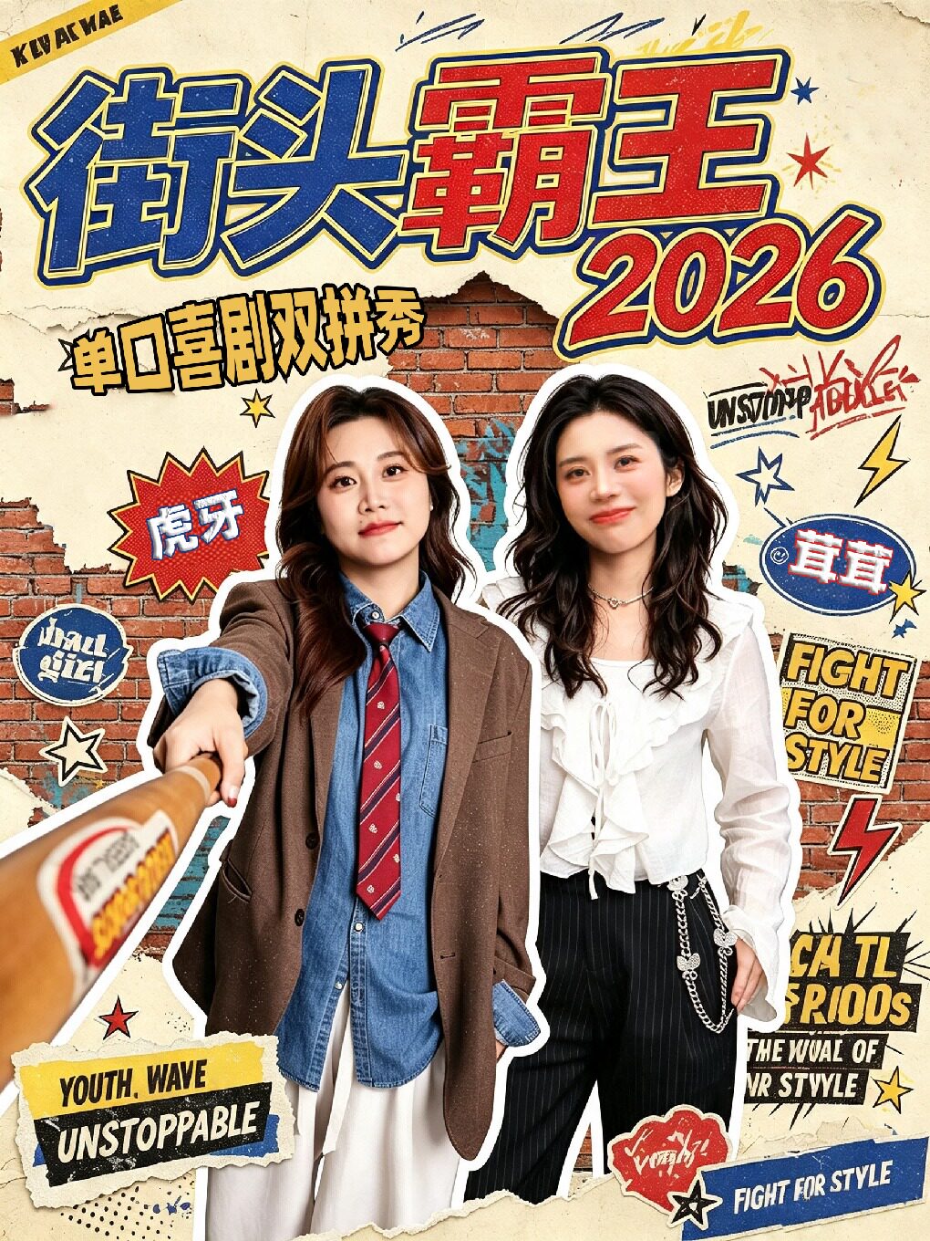 虎牙&茸茸双拼脱口秀专场《街头霸王》Be'ta版I 综…