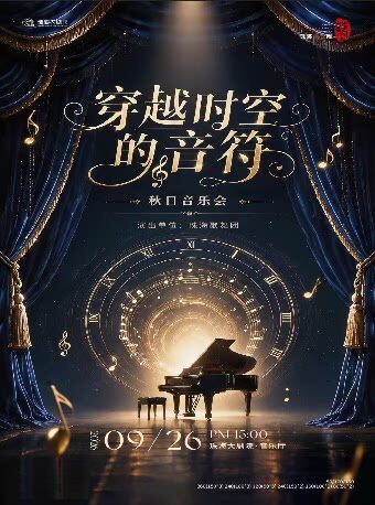 【珠海】珠海周末文艺剧场“穿越时空的音符”秋日音乐会