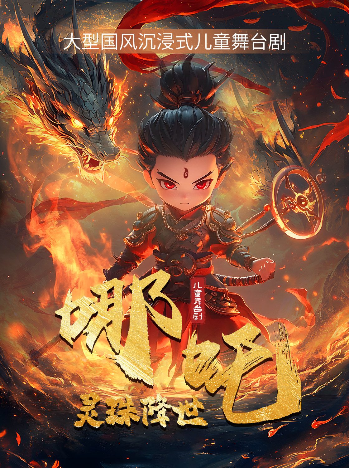 大型国风儿童舞台剧《哪吒灵珠降世》-宁波站