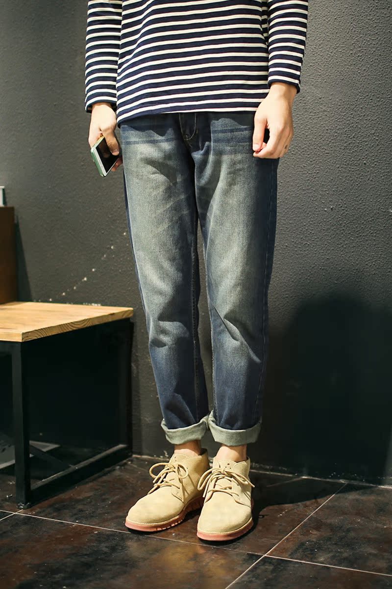 Jeans pour jeunesse Sarouel en coton pour printemps - Ref 1483070 Image 6