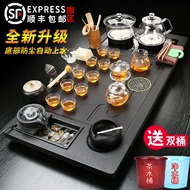 Văn phòng tại nhà Khay trà nước sôi hoàn toàn tự động đáy nước sôi Bộ trà tất cả trong một Bộ hoàn chỉnh bàn trà lớn trà biển baàn trà điện bàn trà điện cao cấp
