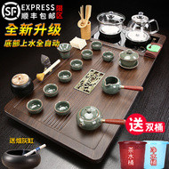 bàn trà điện gỗ hương Hộ Gia Đình Hoàn Toàn Tự Động Khay Trà Đáy Nước Sôi Ấm Siêu Tốc Tích Hợp Trà Bộ Phòng Khách Bàn Trà Bộ Trà Lớn biển bàn trà điện mini bantradien